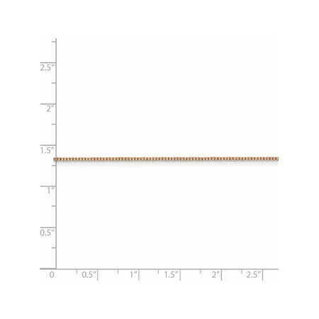 Sparkle Box Top 10 Jewelry Gift Leslie 14K Rose Gold 1 mm Oct Sparkle Box Top 10 Jewelry Gift Leslie 14K Rose Gold 1 mm Oct